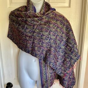 NWOT…Handcrafted textural wrap/scarf